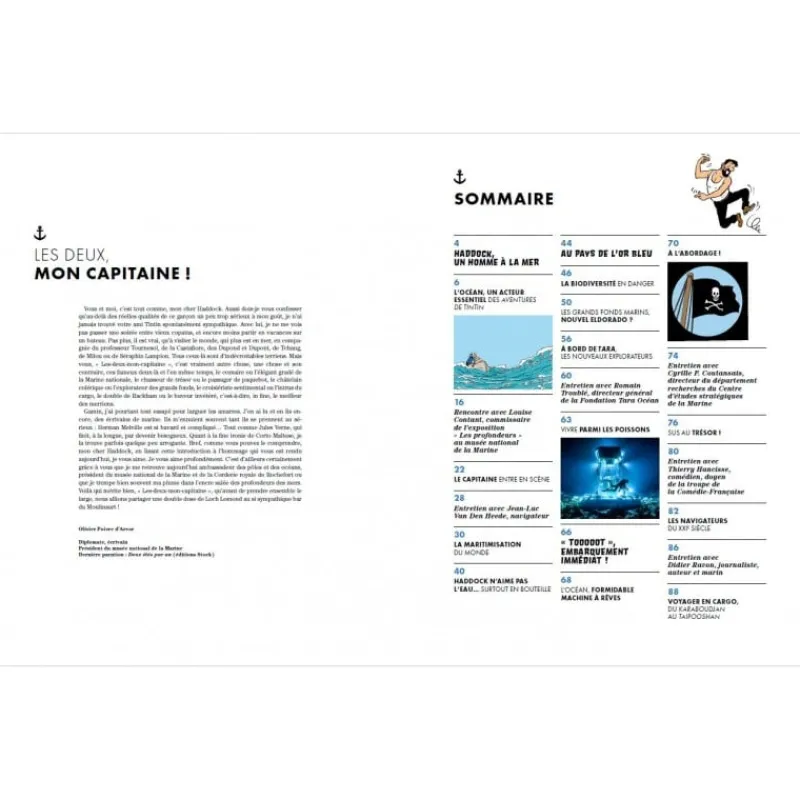 Geo Mag*Tintin Boutique Tintin, c'est l'Aventure - Haddock un homme à la mer