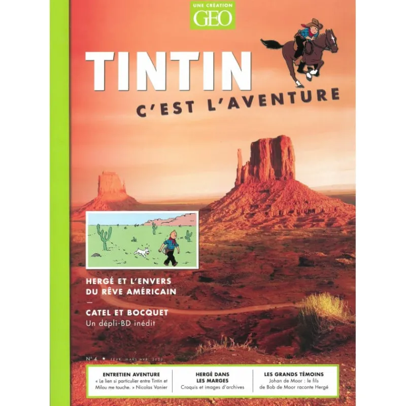 Geo Mag*Tintin Boutique Tintin, c'est l'Aventure - N°4