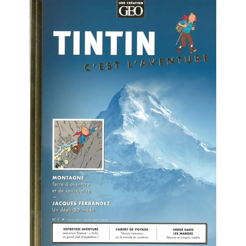 Geo Mag*Tintin Boutique Tintin, c'est l'Aventure - N°3
