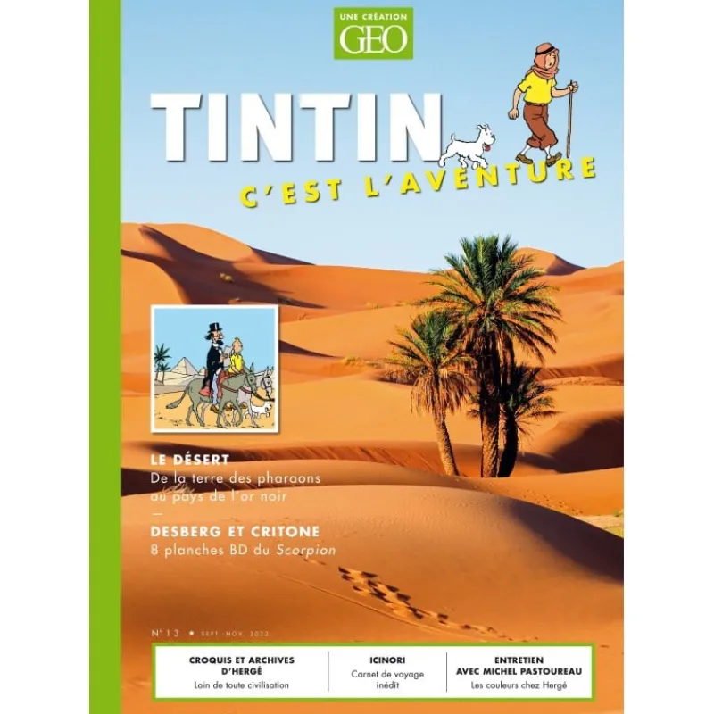 Geo Mag*Tintin Boutique Tintin, c'est l'Aventure - N°13