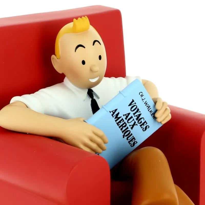 Idées Cadeaux | Pièces D'exception*Tintin Boutique Tintin fauteuil rouge