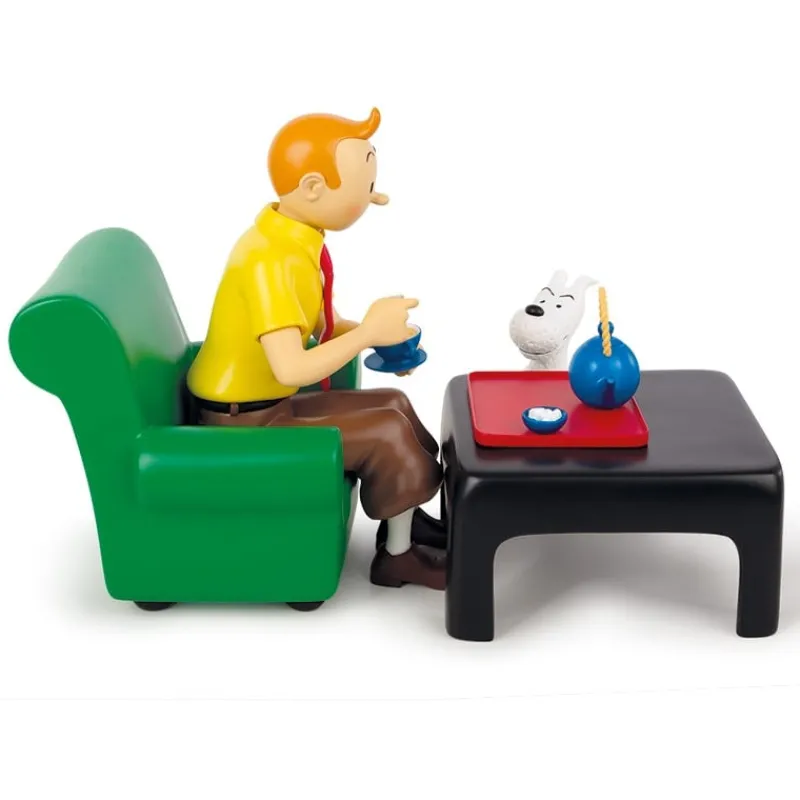 tintin_prenant_le_th_7.webp Pièces D'exception*Tintin Boutique Tintin prenant le thé