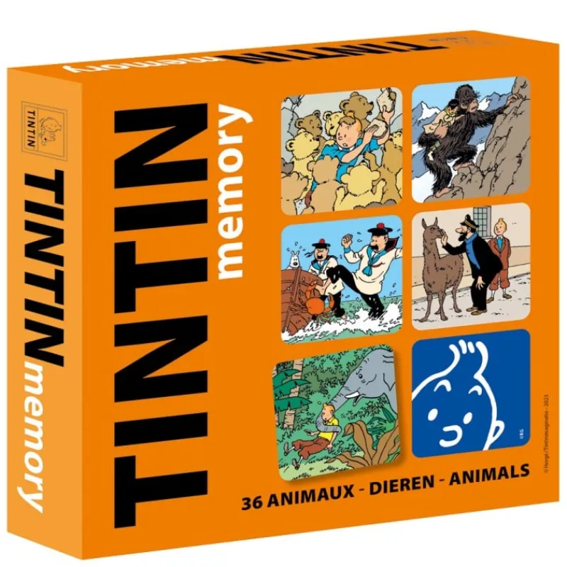 Jeux Et Puzzles*Tintin Boutique Tintin-Jeu de mémoire