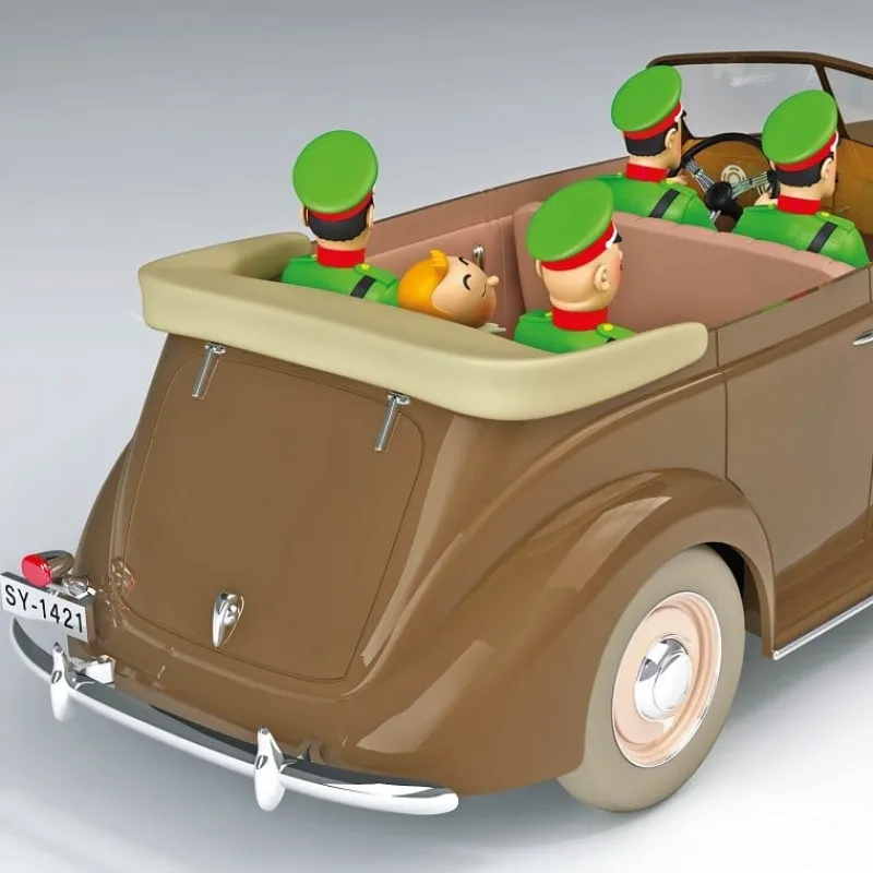 Voitures*Tintin Boutique Voiture Tintin N°50 - La décapotable de l'embuscade