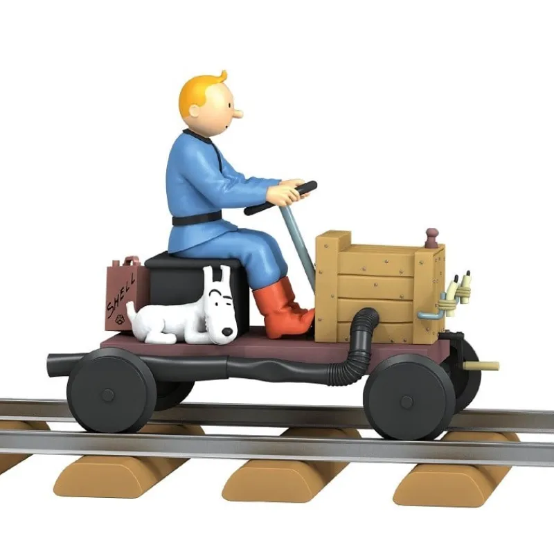 Idées Cadeaux | Voitures*Tintin Boutique Voiture Tintin N°59 - La Draisine à moteur