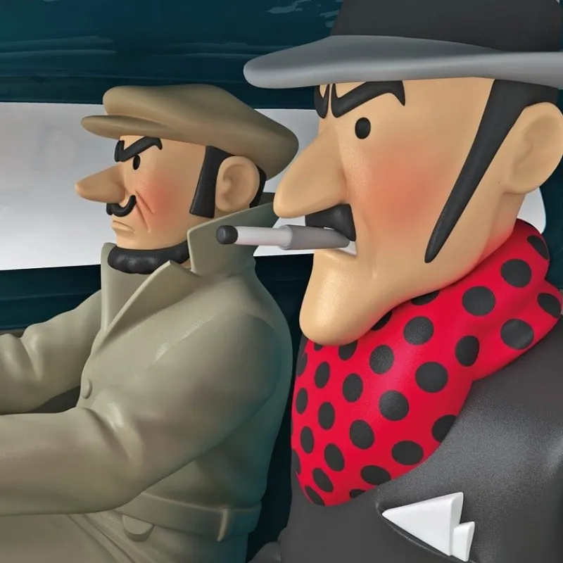 Voitures*Tintin Boutique Voiture Tintin N°66 - La voiture d'Alonzo Perez