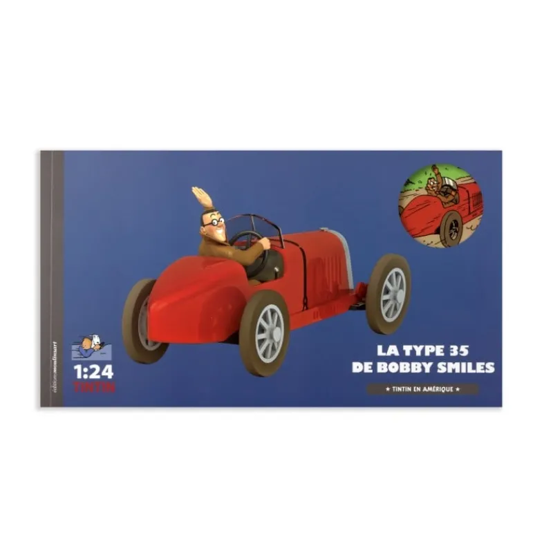 Voitures*Tintin Boutique Voiture Tintin N°41-La type 35 de Bobby Smiles